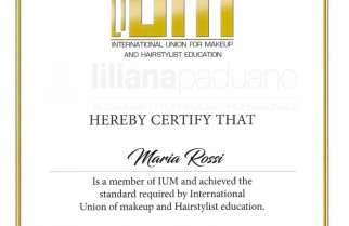 Exclusive IUM Certification Program | The International Union for Makeup and Hairstylist Education